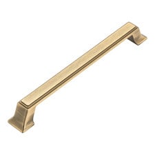 Brushed Antique Brass Buckhurst Cabinet Handle