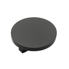 Matte Black Gyre Cabinet Knob