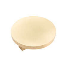 Brushed Brass Gyre Cabinet Knob