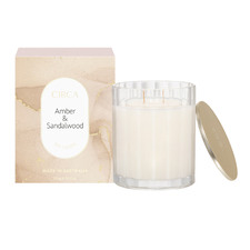 Amber & Sandalwood Soy-Blend Candle