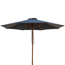 3m Coheed Timber-Look Market Umbrella