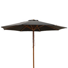3m Coheed Timber-Look Market Umbrella