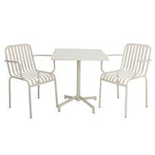 2 Seater Clifford Square Outdoor Bistro Set