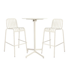 2 Seater Clifford Round Outdoor Bar Set