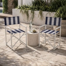 Denver Outdoor Director's Chairs (Set of 2)