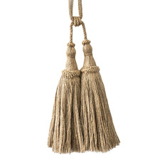 Large Classic Jute Tassel Curtain Tieback