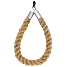 Twist Rope Jute Curtain Tie Back with Clasp