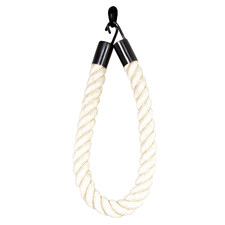 Twist Rope Cotton Curtain Tie Back with Clasp