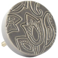 Flora Ceramic Cabinet Knob