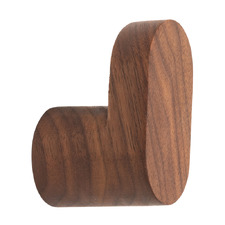Ravelle Walnut Wood Wall Hook