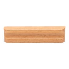 Loch Beech Wood Curved Slimline Cabinet Handle