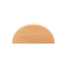 Loch Beech Wood Half Moon Cabinet Handle