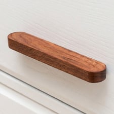 Blyth 128mm Walnut Wood Baton Cabinet Handle