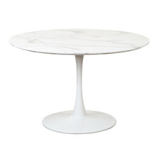 120cm Faux Marble Tulip Table Replica