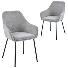 Luxus Upholstered Dining Chairs (Set of 2)