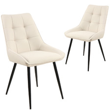 Orion Faux Leather Dining Chairs (Set of 2)