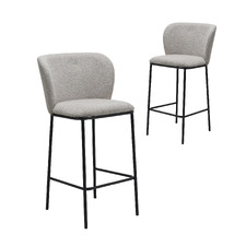 68cm Nigel Boucle Barstools (Set of 2)