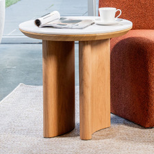 Orleri Ceramic Side Table