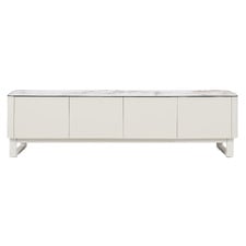 Milford Ceramic & Glass Lowline TV Unit