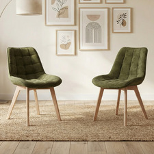 Fresno Chenille Dining Chairs (Set of 2)