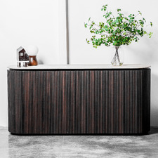 Caelric Travertine-Look Buffet