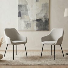 Luxus Upholstered Dining Chairs (Set of 2)