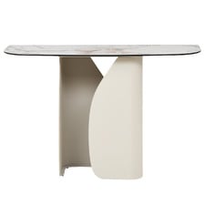 Milford Ceramic & Glass Console Table