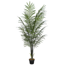 190cm Potted Faux Areca Palm Plant