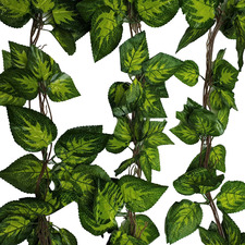 260cm Faux Pothos & Ivy Hanging Vines (Set of 5)