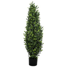 120cm Potted Faux Buxus Tree