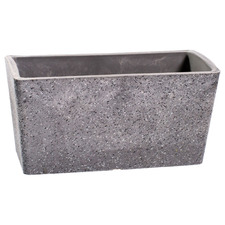 Grey Imitation 27cm Rectangular Planter