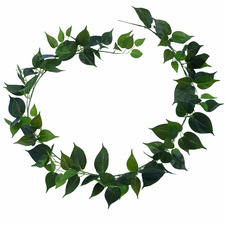 190cm Faux Long Philodendron Garland