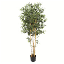150cm Green Potted Faux Bamboo Tree