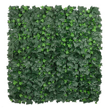 100cm Square Faux Boston Ivy Leaf Wall Panel