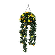 80cm Burbank Hanging Faux Bougainvillea