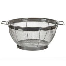 20cm Round Stainless Steel Deluxe Mesh Colander