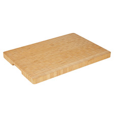 Rectangular End-Grain Bamboo Chopping Board