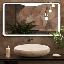 Caloocan Rectangular LED Bathroom Wall Mirror