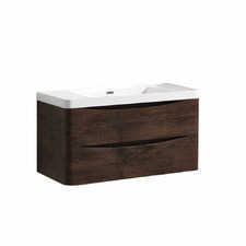 Ancona 900mm Wall Hung Single Vanity