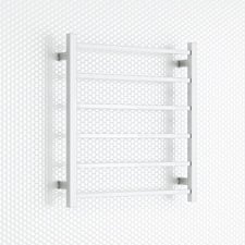 650 x 700mm 6 Bar Wall Mounted Heated Towel Rail