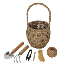 7 Piece Peggy Garden Tool with Basket Set
