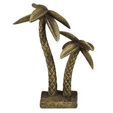 Antigua Palm Tree Polyresin Ornament