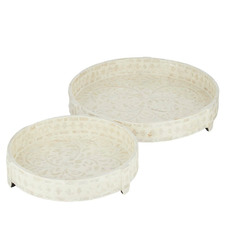 2 Piece Cheng Serving Tray Set