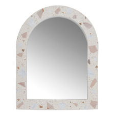 Army Arched Terrazzo Wall Mirror