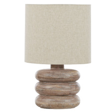 Harris Rubberwood Table Lamp