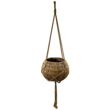 71cm Ball Rattan Hanging Basket