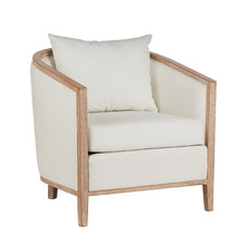 Claudia Cotton-Blend Armchair