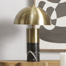 Fergus Brass & Marble Table Lamp