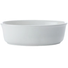 White Basics 13cm Oval Porcelain Pie Dishes (Set of 6)