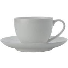 Cashmere 100ml Rounded Espresso Cups & Saucers (Set of 4)